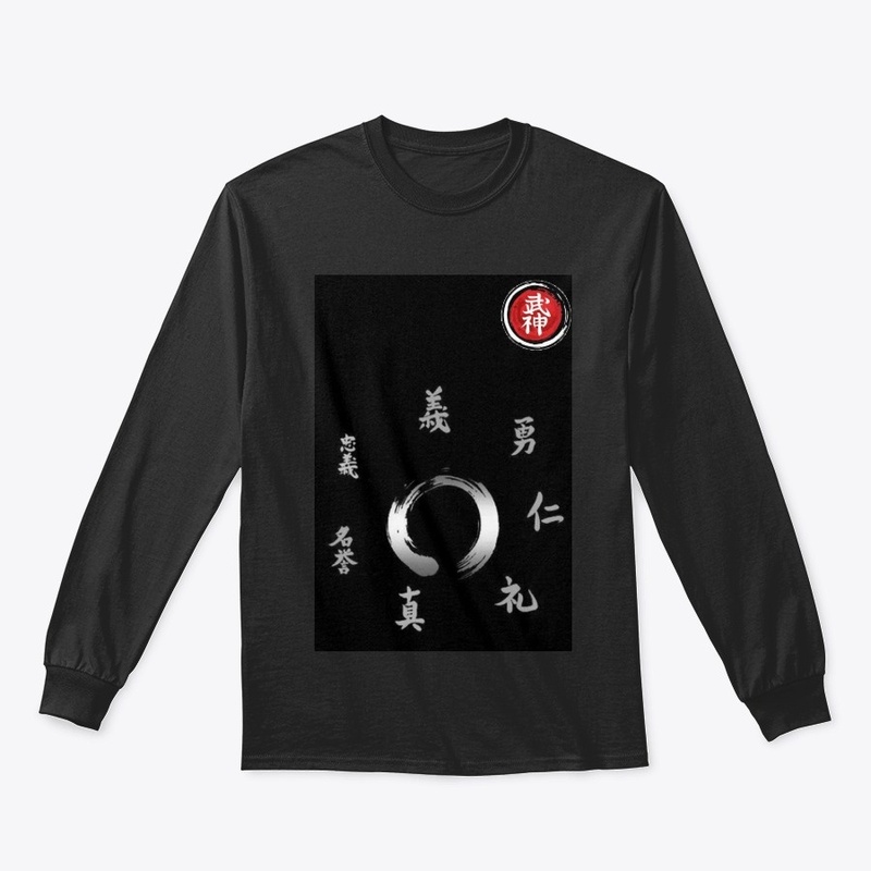 Bujinkan 7 virtues t shirt 