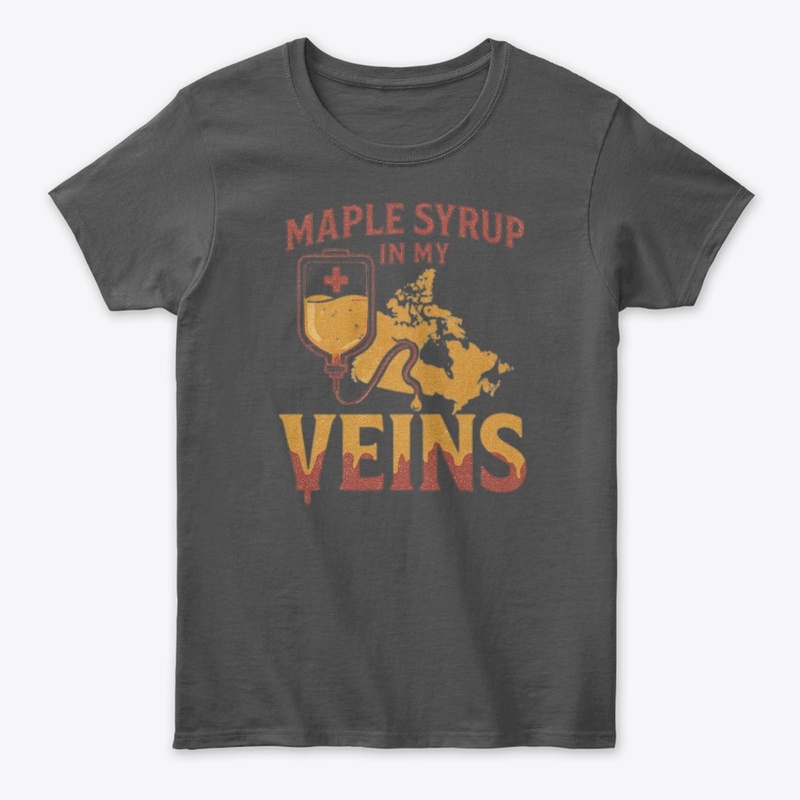 Maple Syrup in My Veins Tee