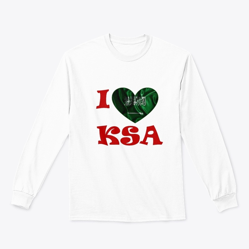 I love KSA T-shirt design