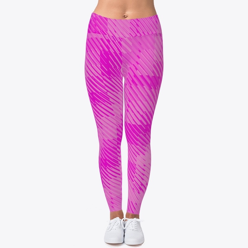 Diagonal Pink Stripes