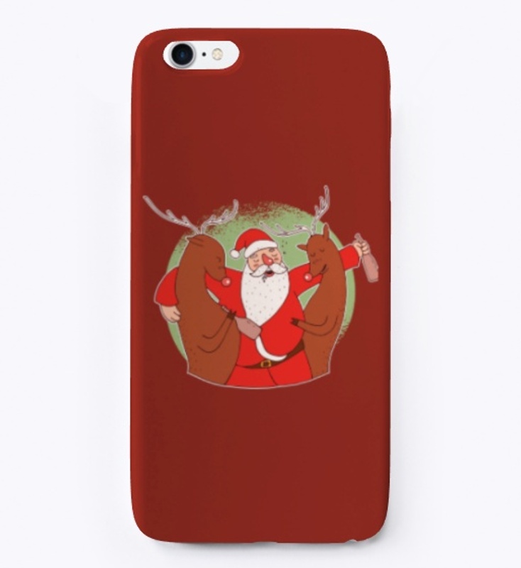 Christmas Drunk Santa
