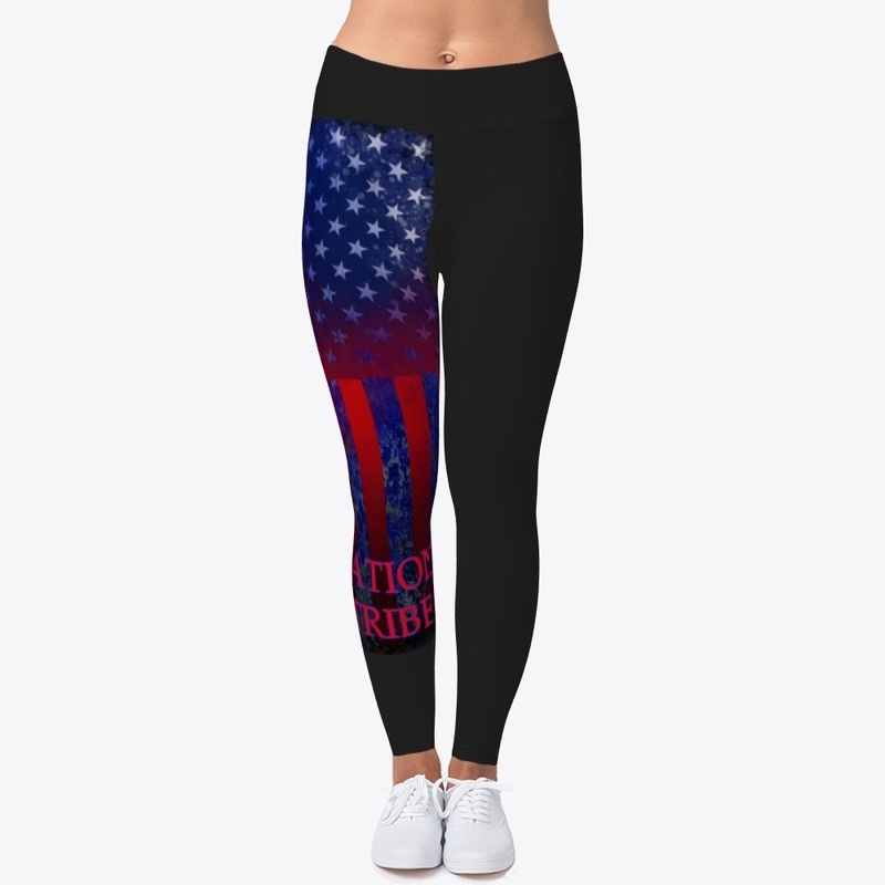 One Nation One Tribe American Flag 
