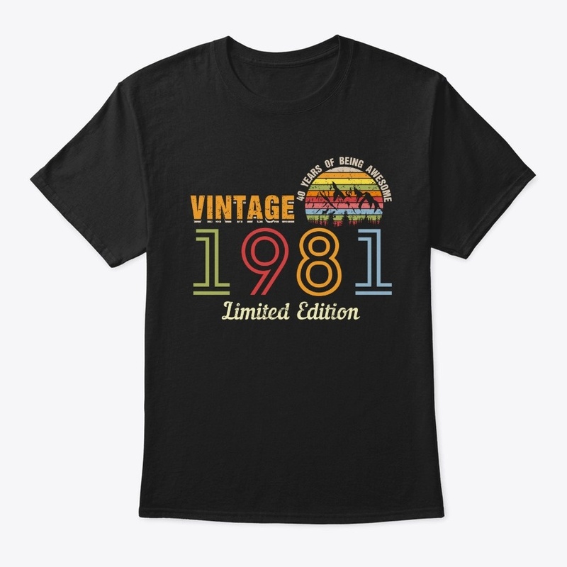 40 Year Old Vintage 1981 Limited Edition