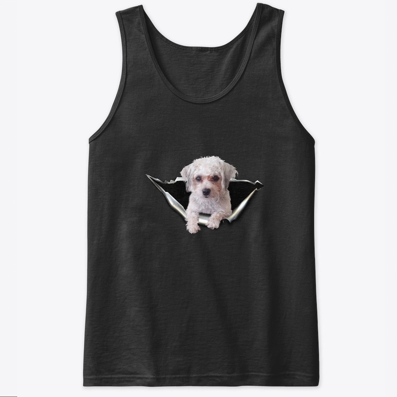 morkie 3D Car sticker
