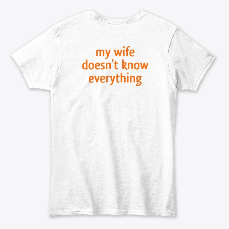 Thank God my wife doesn't know