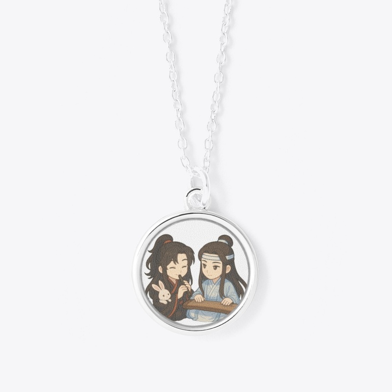 Wei Wuxian & Lan Wangji Chibi Duo Art