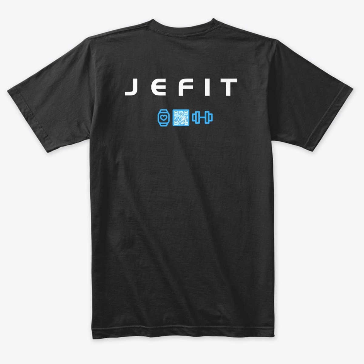 JEFIT - Classic JEFIT QR Code Back Tri Blend