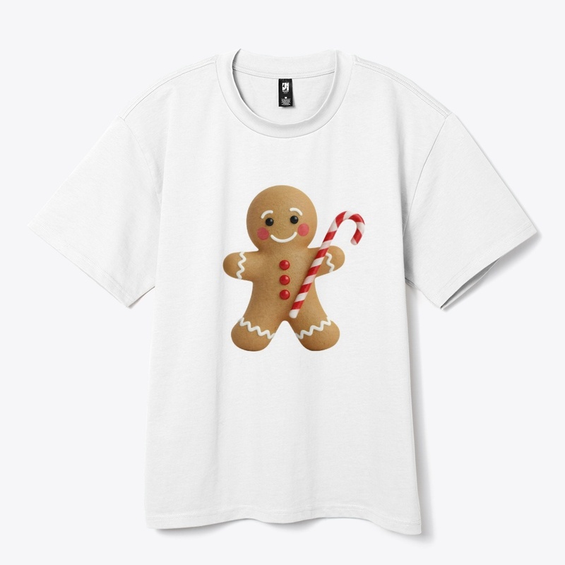 gingerbread man unique t-shirt