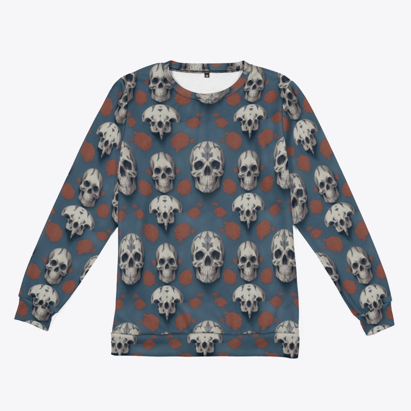 Halloween Skull Pattern