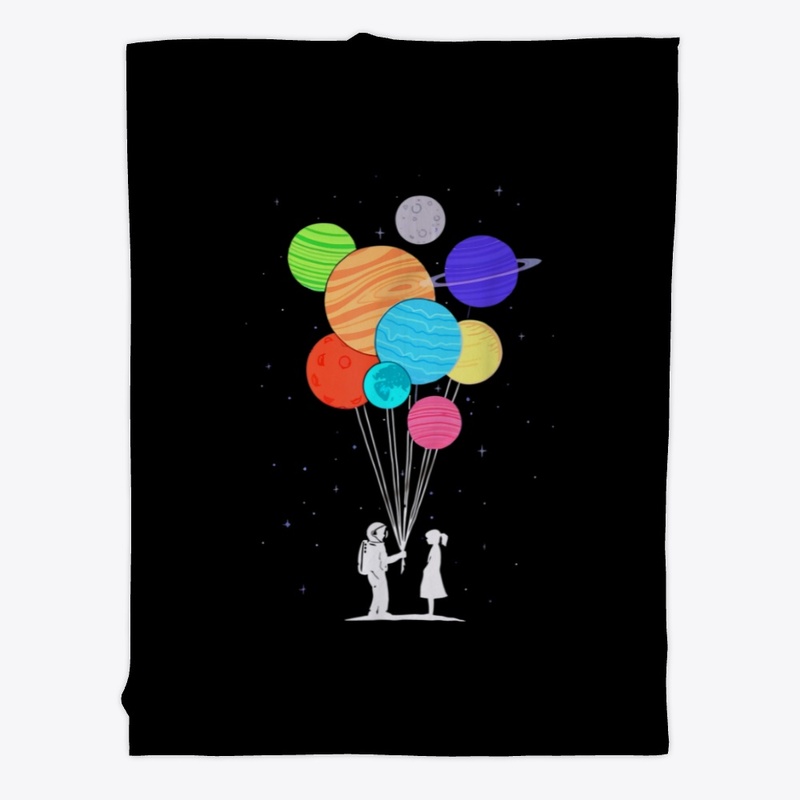 Planet Balloons Astronaut