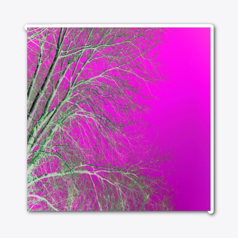 purple pink tree
