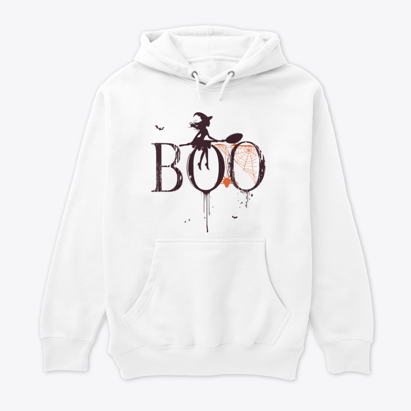 BOO & Happy Halloween Typography Dseign 