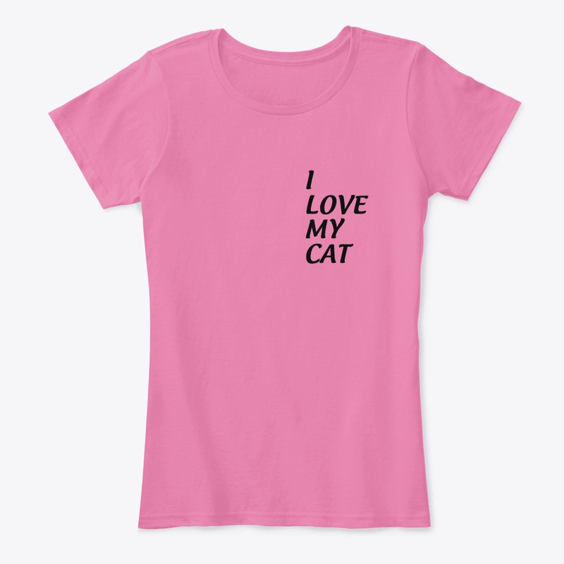 I love my cat tshirt