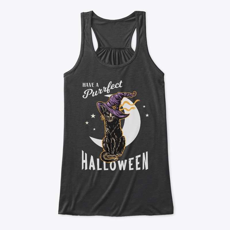 Black Cat Halloween T-shirt