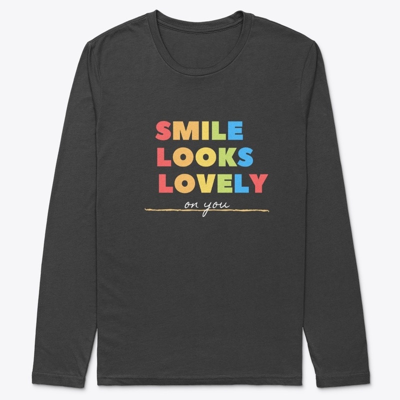 Positive smile looks lovely on you
