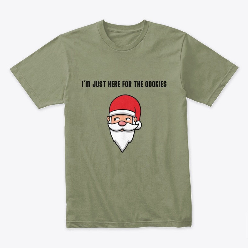 Santa Just Here For The Cookies