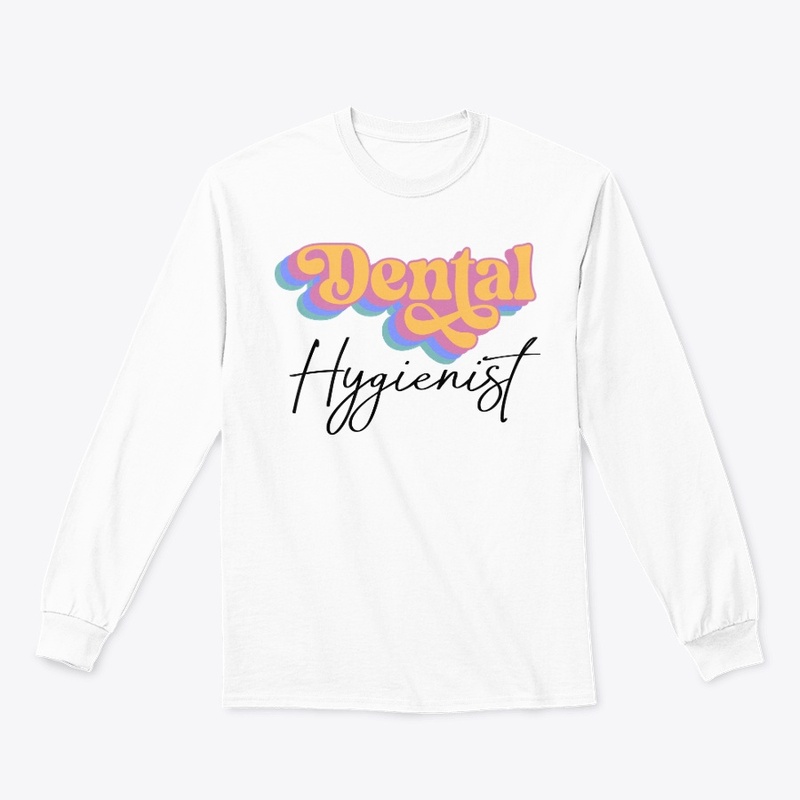 Dental Hygienist Retro Design T-Shirt
