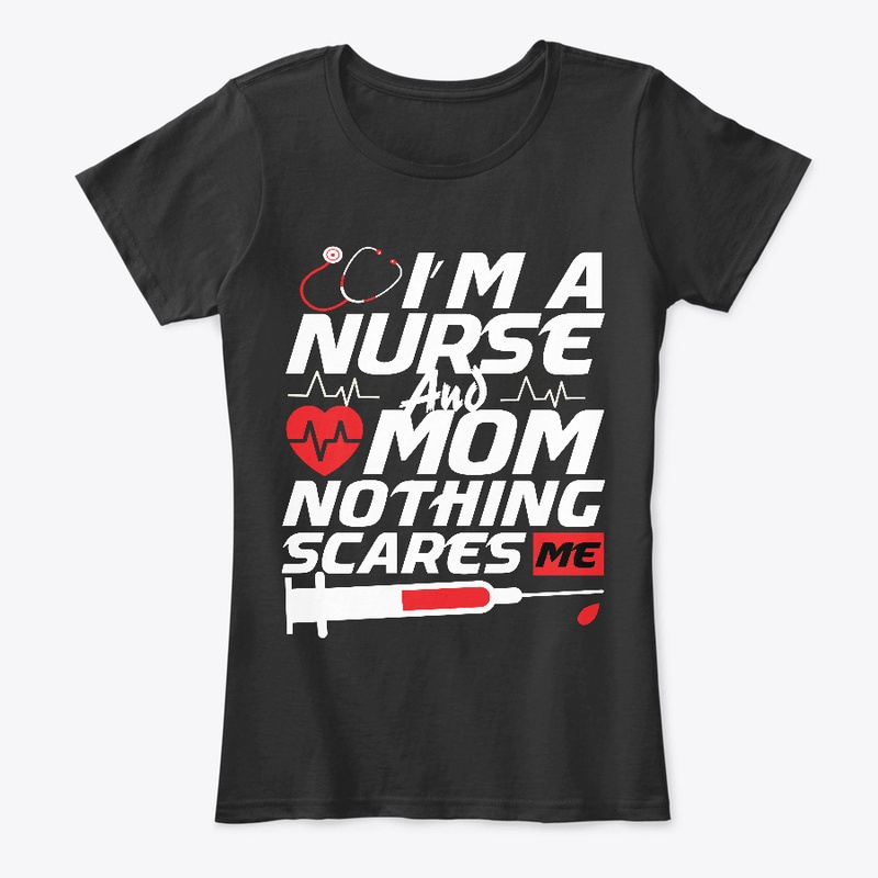 Nurse Mom Tshirt-Funny Hobby