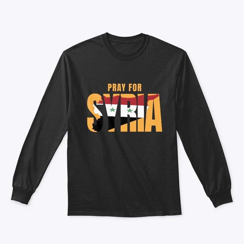 Pray For Syria T Shirt Design