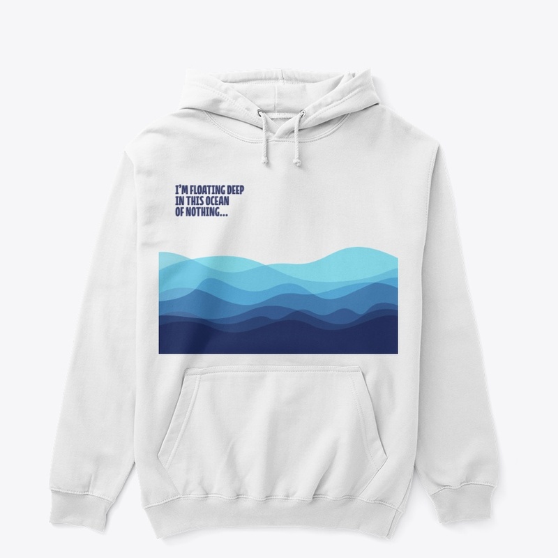 Ocean of nothing - Blue written