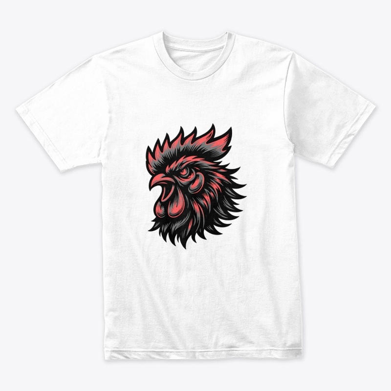 Powerful Chicken Head Graphic