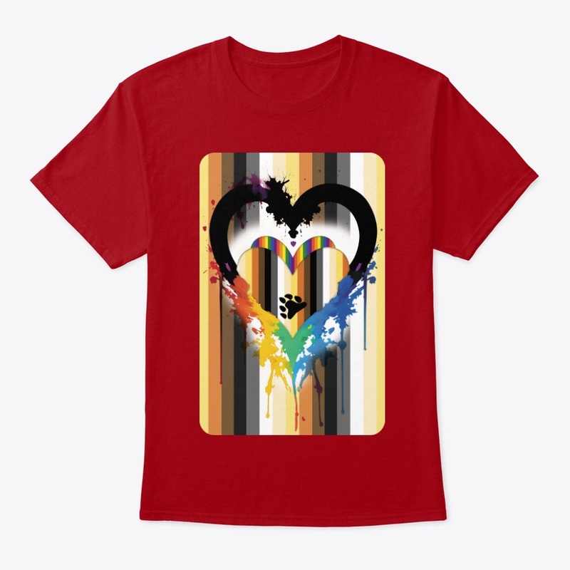 Gay Bear Pride Heart