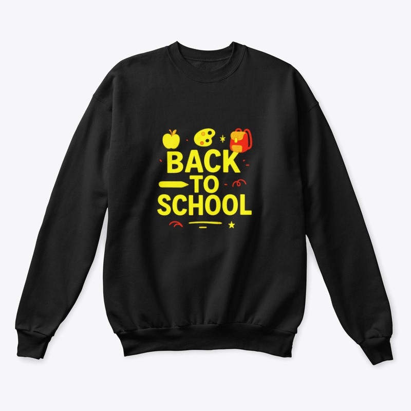 Back to School" Vibrant Palette Graphic