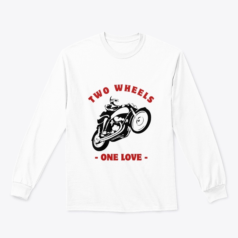 "Two Wheel One Love: Bike T-Shirt"