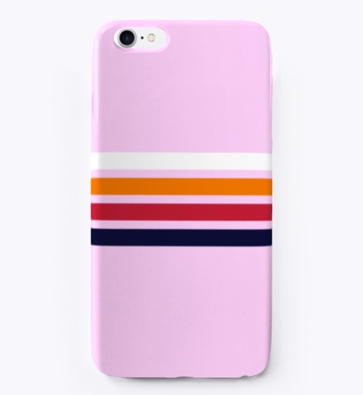 Tsuneoki Abstract Colorful Retro Stripes