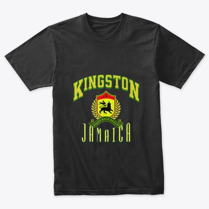 Kingston Jamaica - College Style T-Shirt