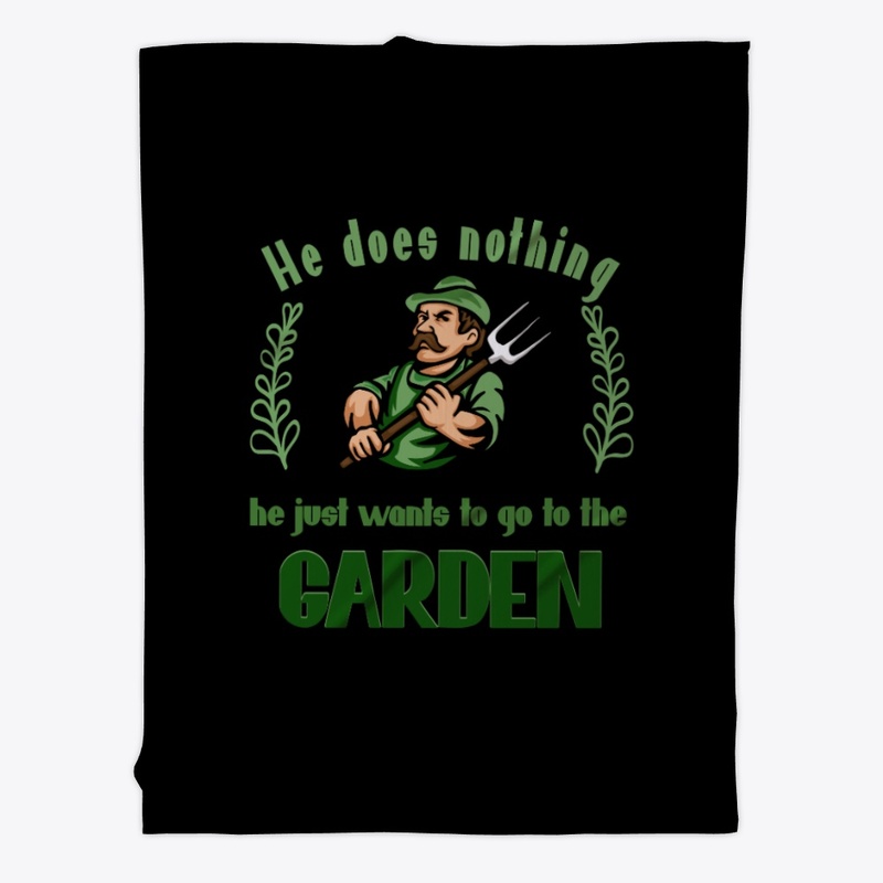 Gardener just wants to go to the garden.