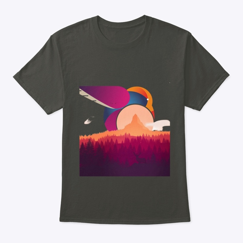 Setting Crescent Bird