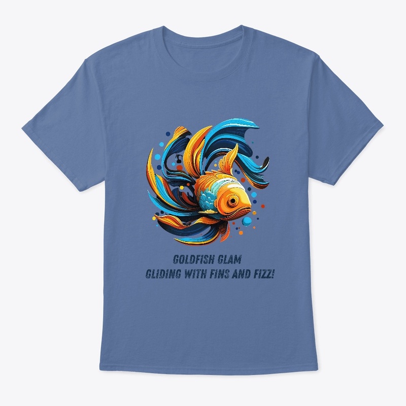 Fins and Fizz: Goldfish Glamour