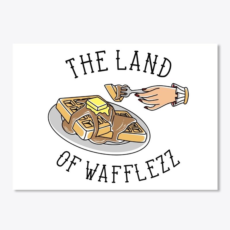 Wafflezz Sticker