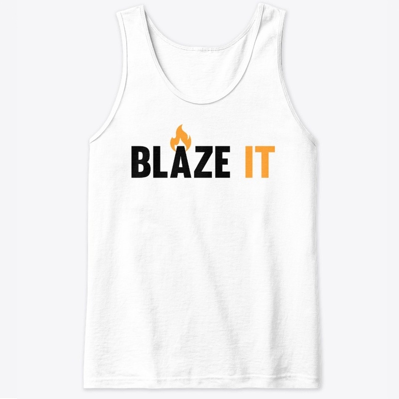 Blaze It! Black on White 1