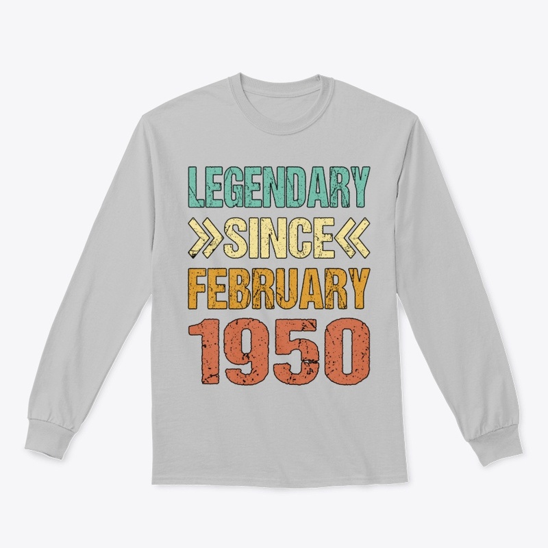 Cool 75th Birthday Legend Since Feb 1950