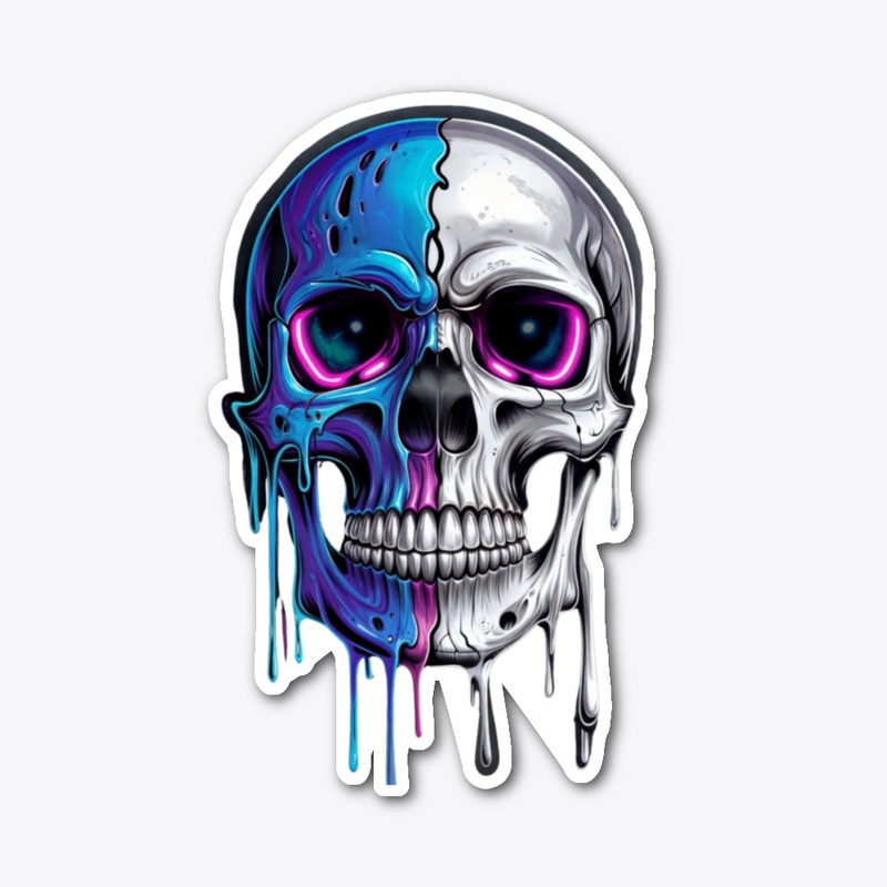 Graffiti Skull Melt