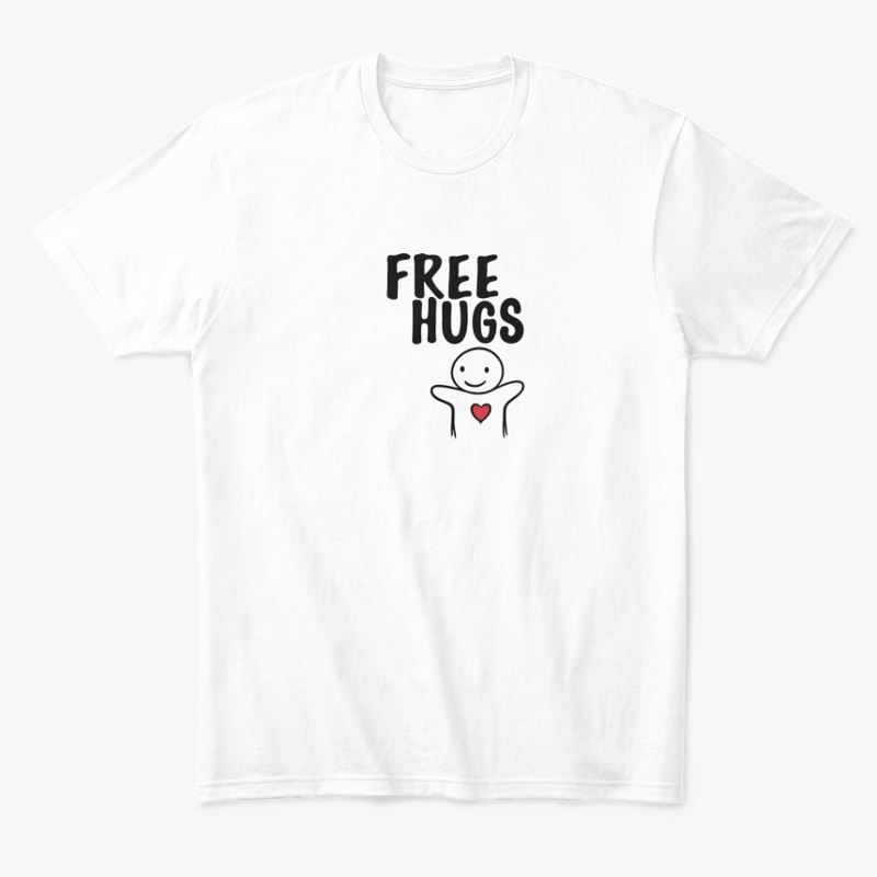 Free Hugs Heartwarming Tee