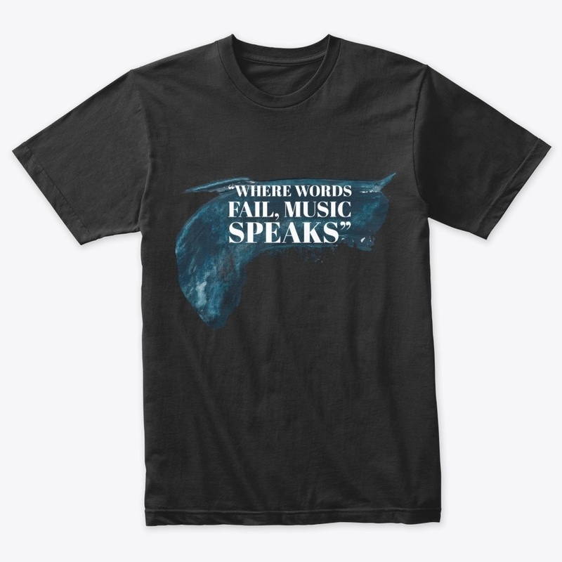 Music Speaks Tees