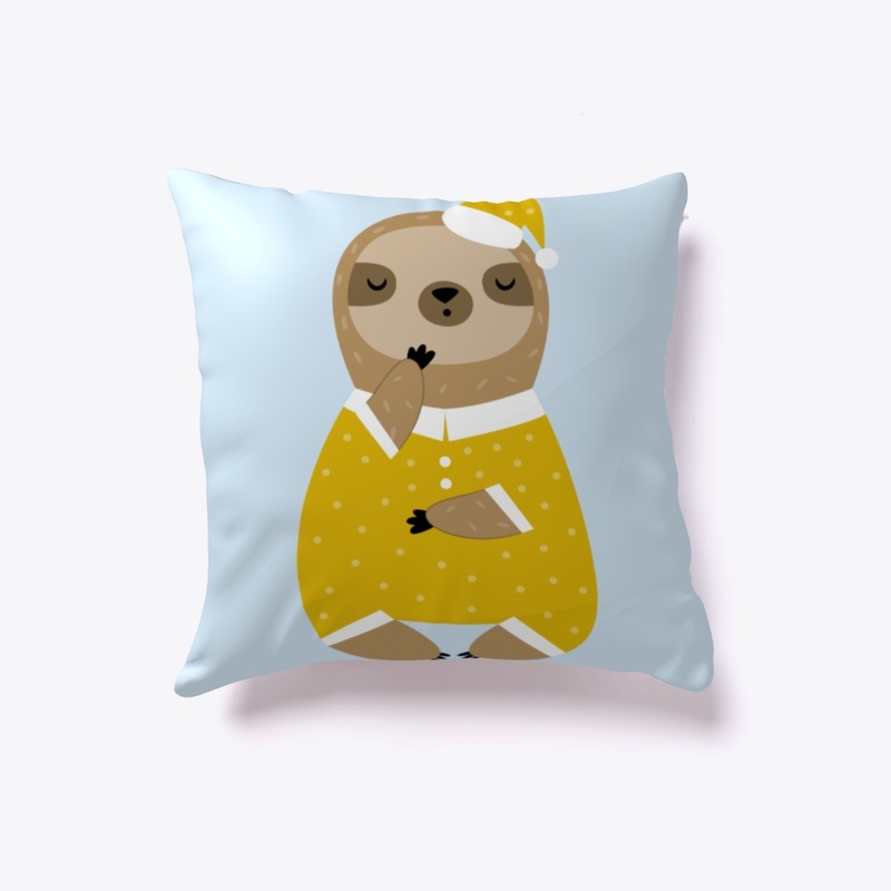 Baby on board, sleeping sloth 