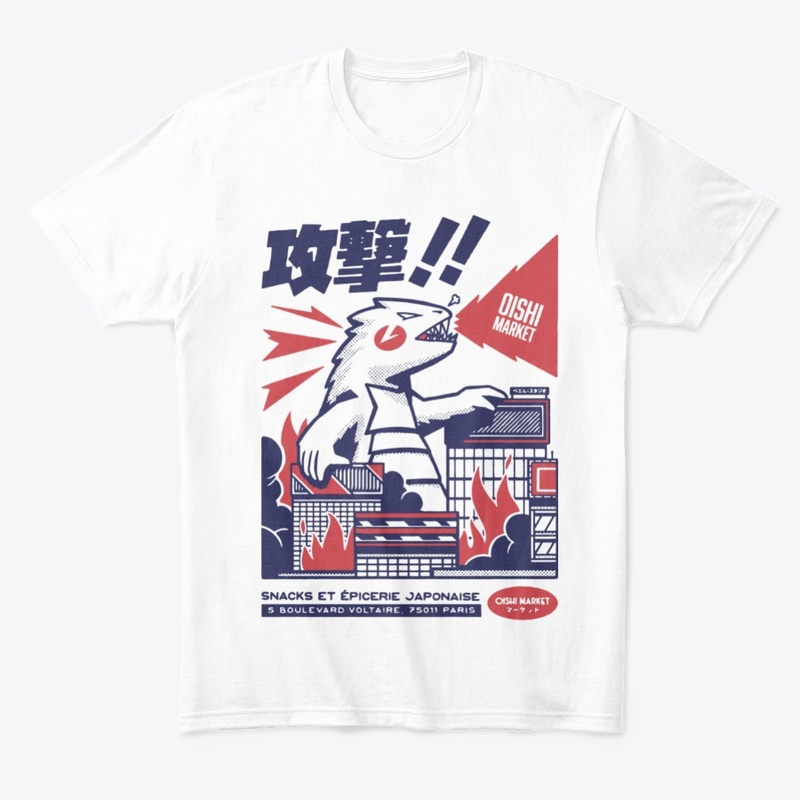 Godzilla at Oishi Market