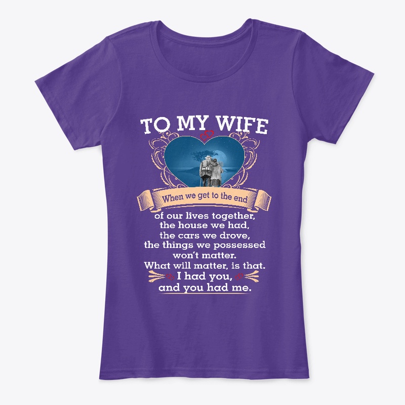 To my wife