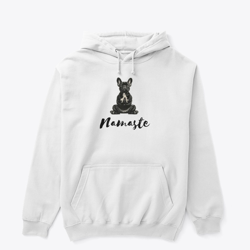 French Bulldog Yoga Shirt Nameste