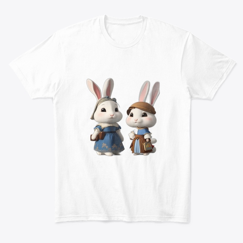 Bunnies in Happy Mood