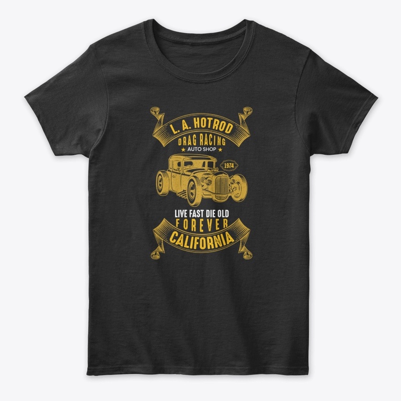 HOTROD Car T-Shirt Design