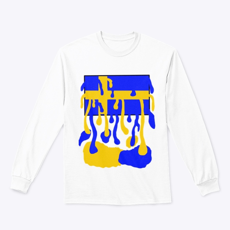 Sweden flag liquid.