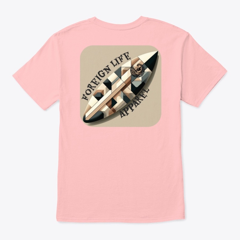 Foreign Life Beige Surfboard