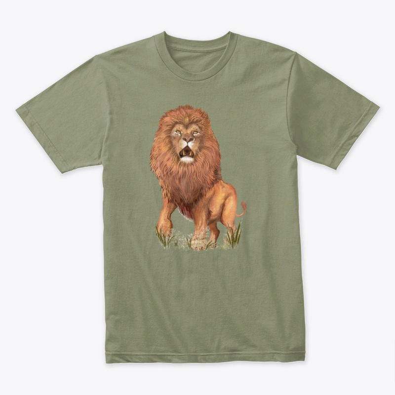 Lion Illustration Tee
