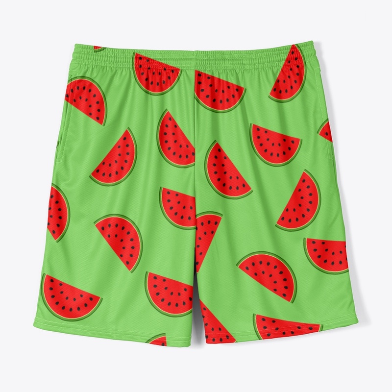 Green Shirt With Watermelon