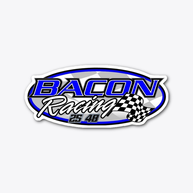 Bacon Racing Sticker
